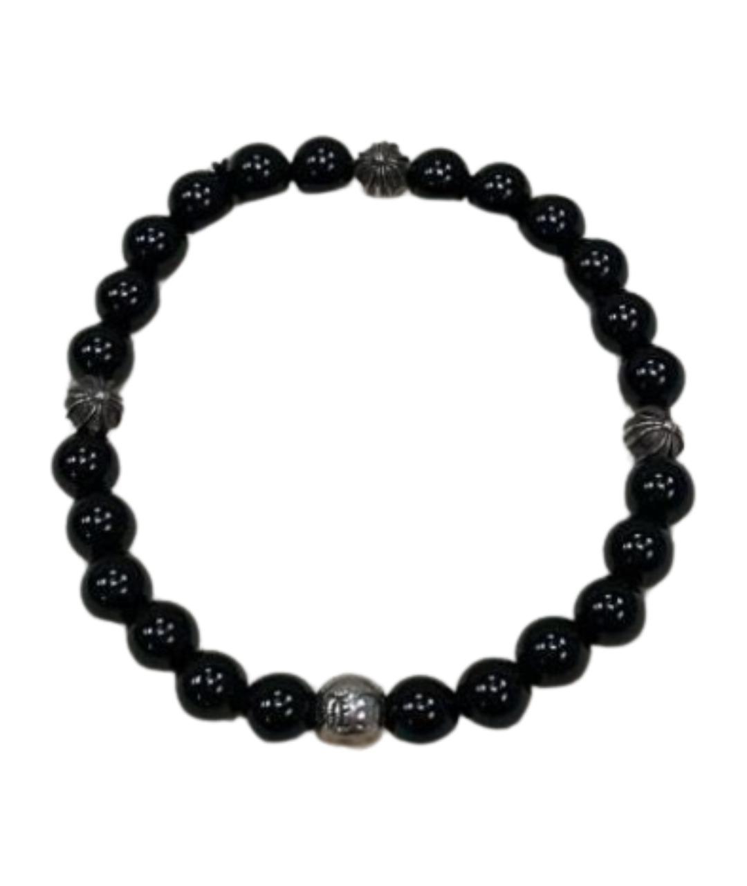 CHROME HEARTS Черный браслет, фото 1