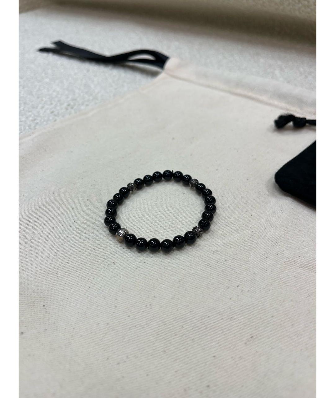 CHROME HEARTS Черный браслет, фото 2