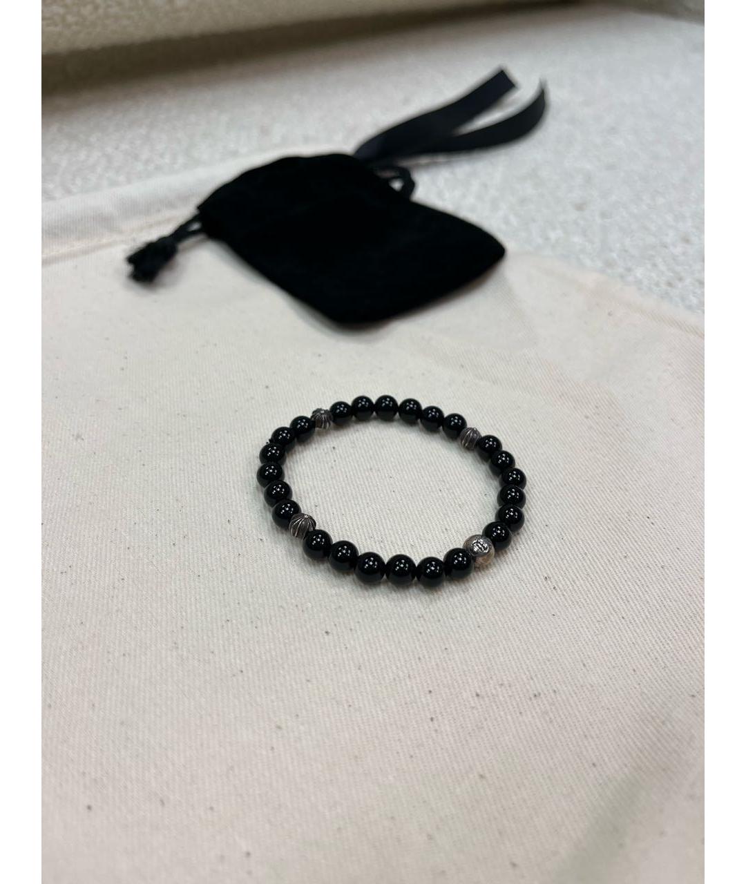 CHROME HEARTS Черный браслет, фото 3