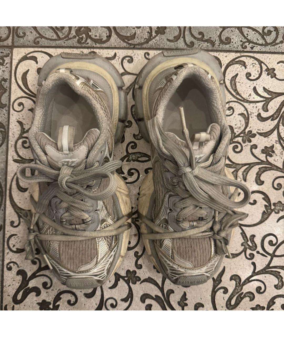 BALENCIAGA Мульти текстильные кроссовки, фото 3