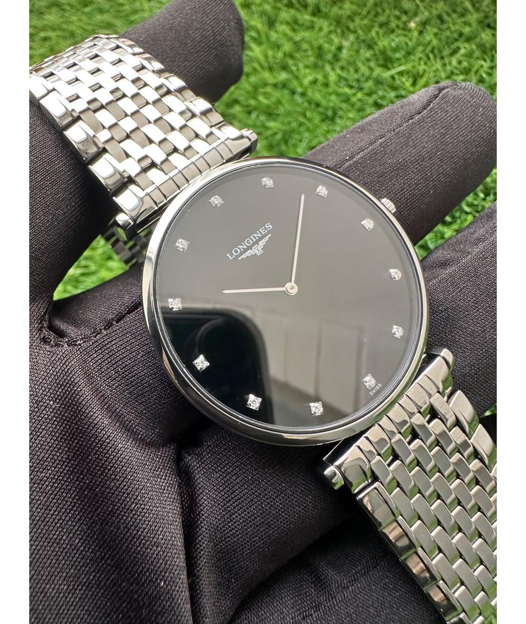 LONGINES Серебряные часы, фото 5