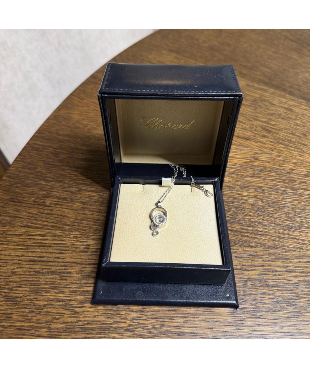 CHOPARD Белое колье из белого золота, фото 2