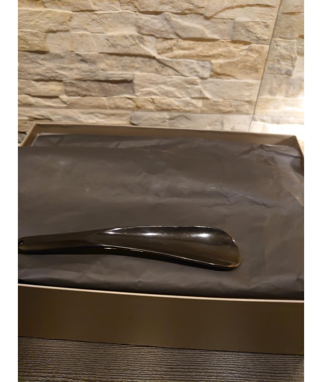 FENDI Черные кожаные низкие кроссовки / кеды, фото 8