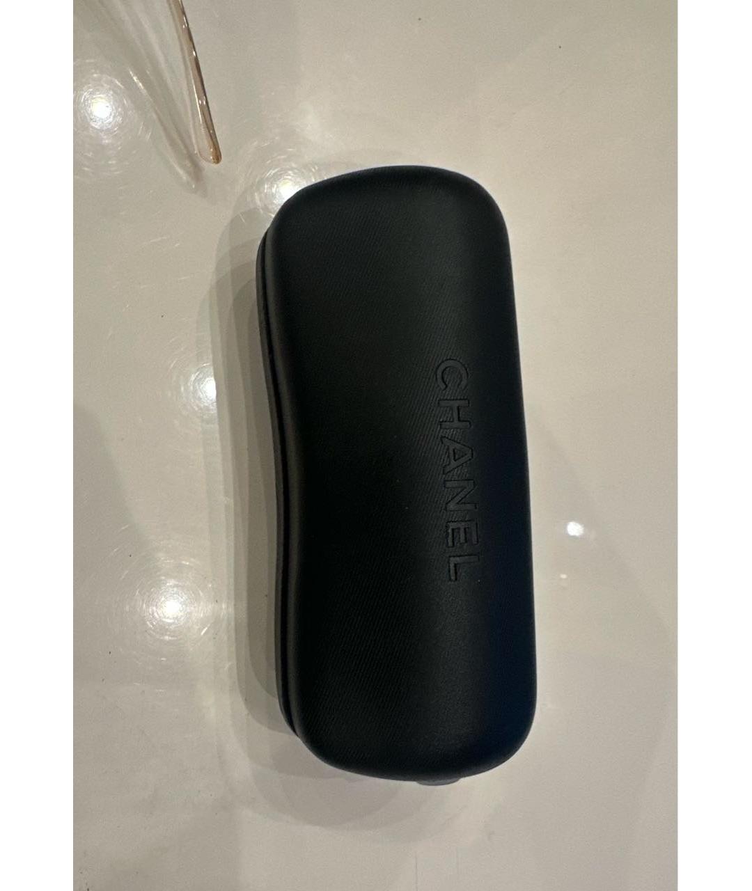 CHANEL Серые пластиковые солнцезащитные очки, фото 4