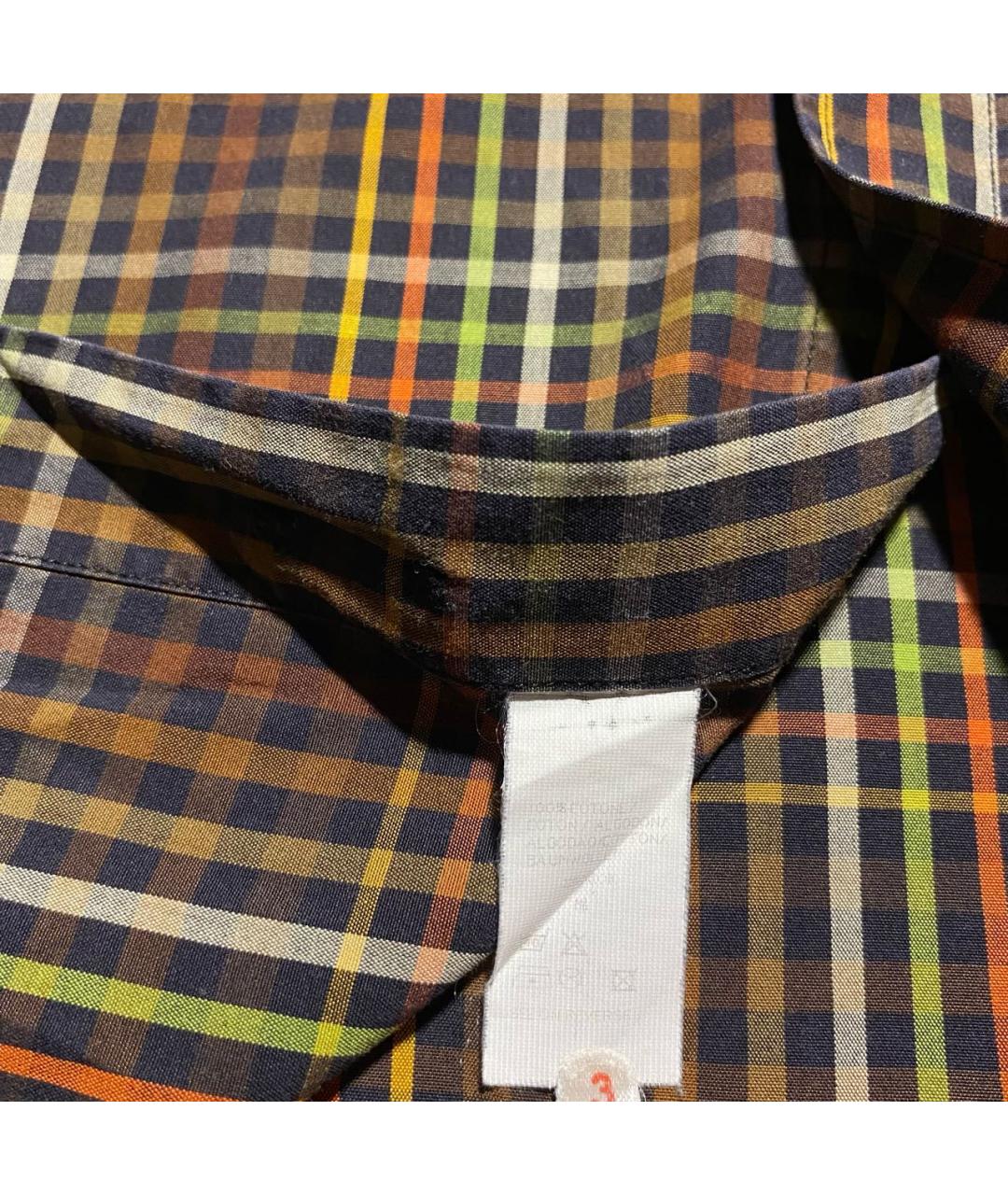 PAUL & SHARK Коричневая хлопковая кэжуал рубашка, фото 6