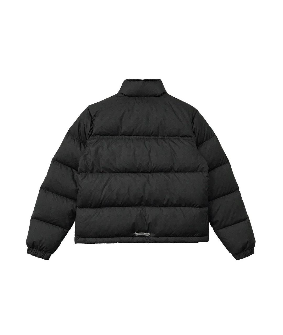 CHROME HEARTS Черный полиэстеровый пуховик, фото 2