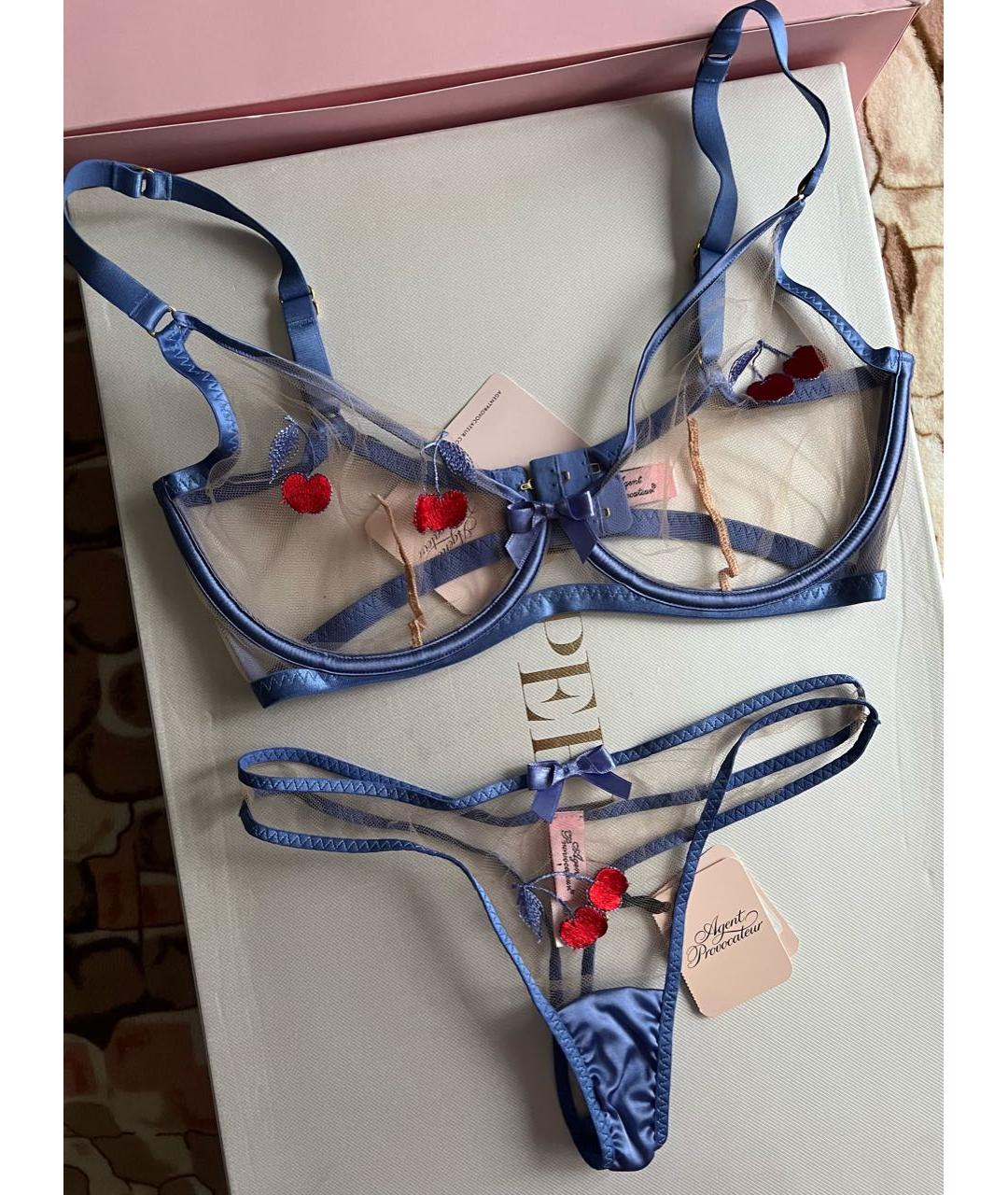 AGENT PROVOCATEUR Голубой комплекты, фото 4