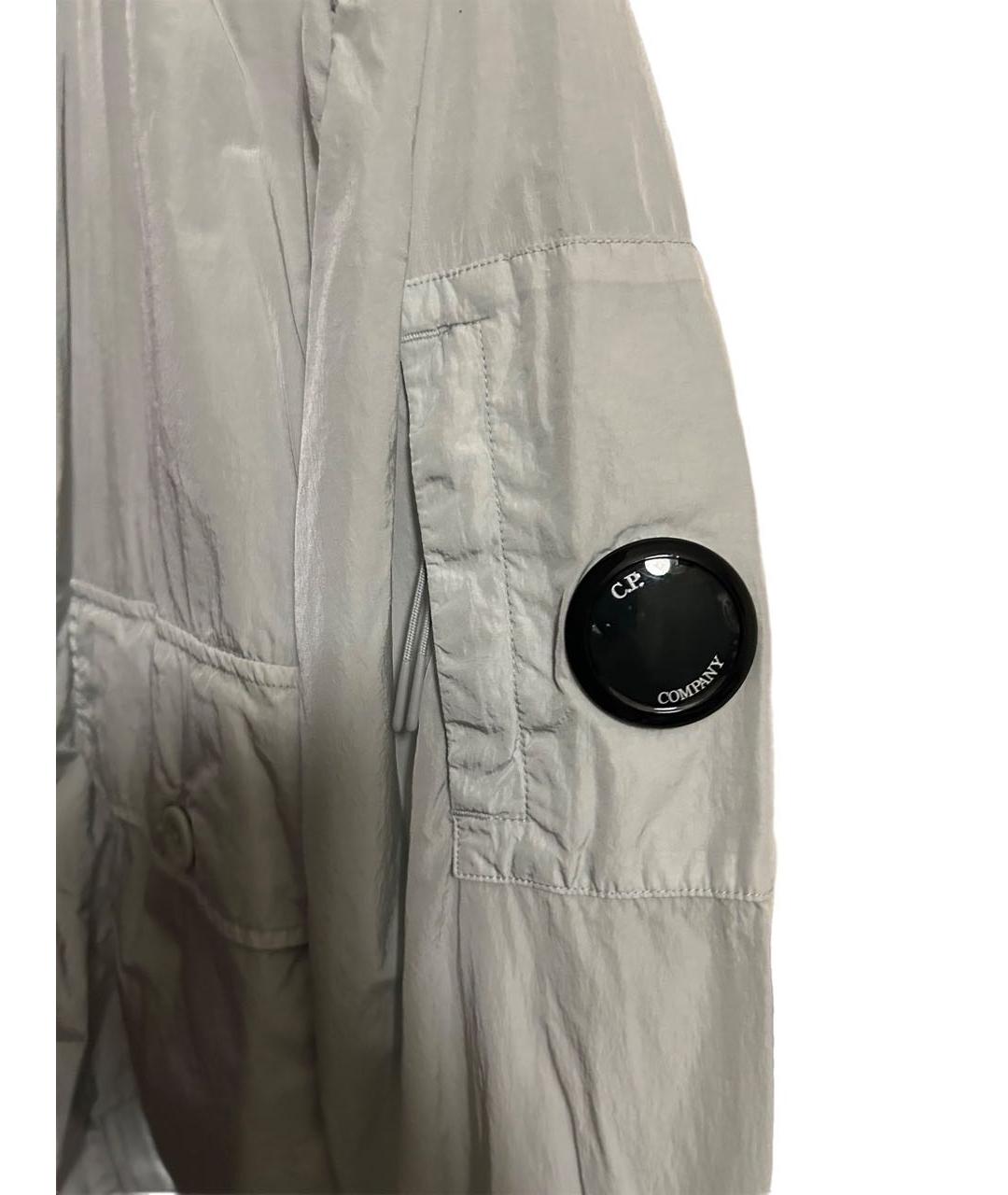 CP COMPANY Голубая полиэстеровая куртка, фото 3