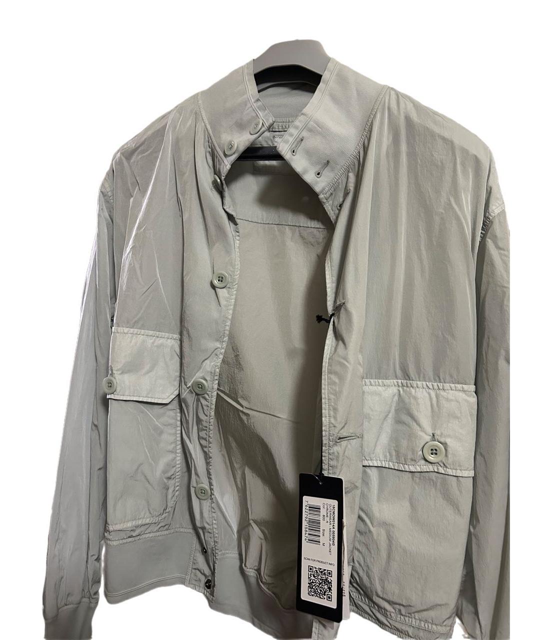 CP COMPANY Голубая полиэстеровая куртка, фото 4