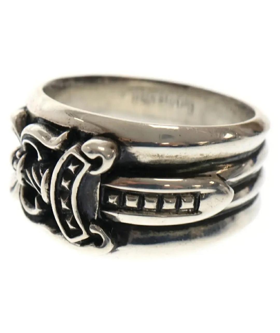CHROME HEARTS Серебряное серебряное кольцо, фото 1