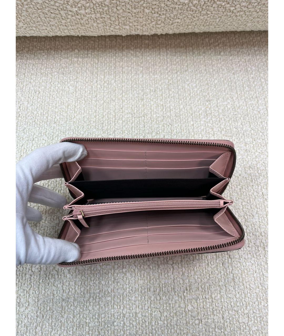 GUCCI Розовый кошелек, фото 4