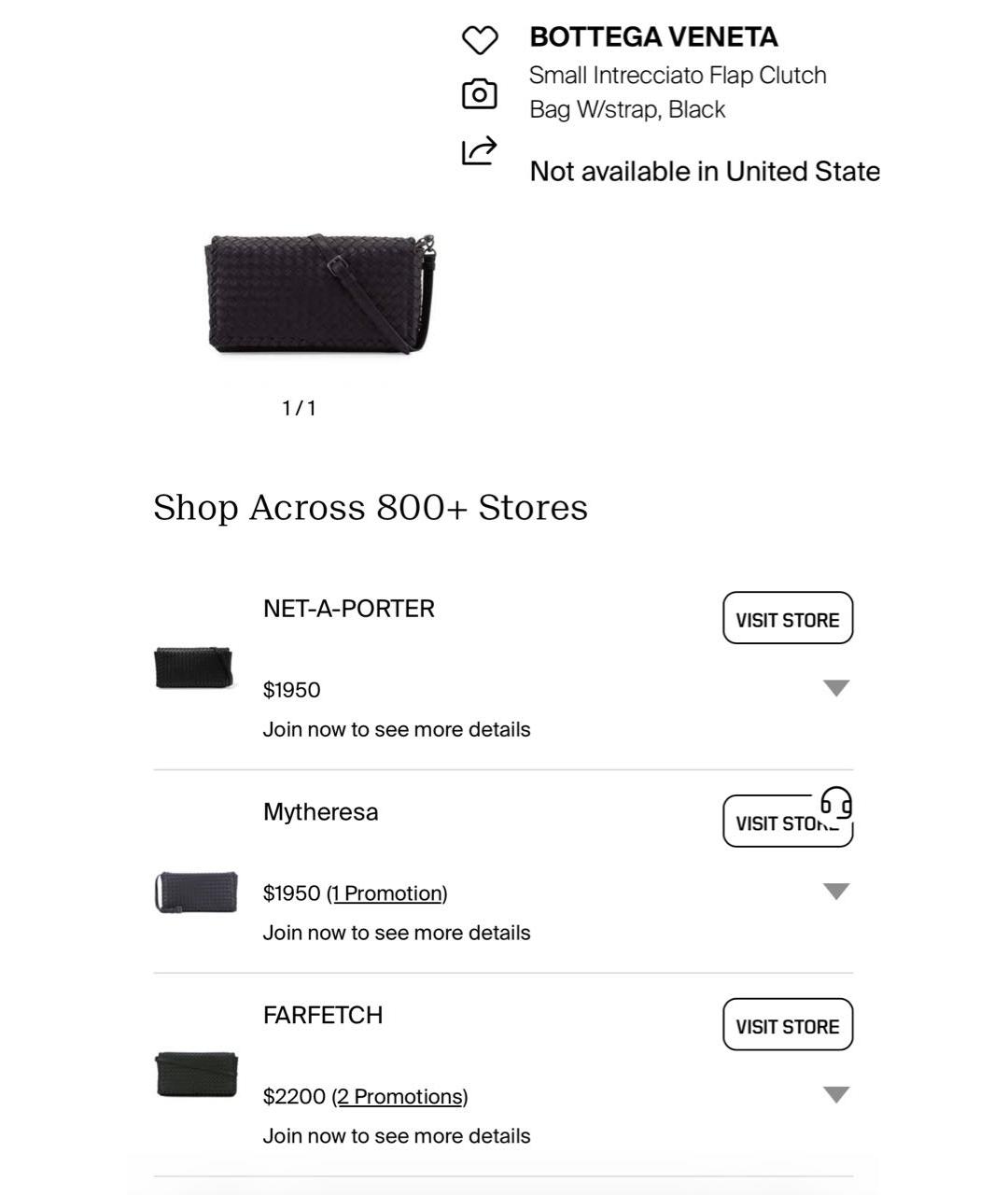 BOTTEGA VENETA Черная кожаная сумка через плечо, фото 8