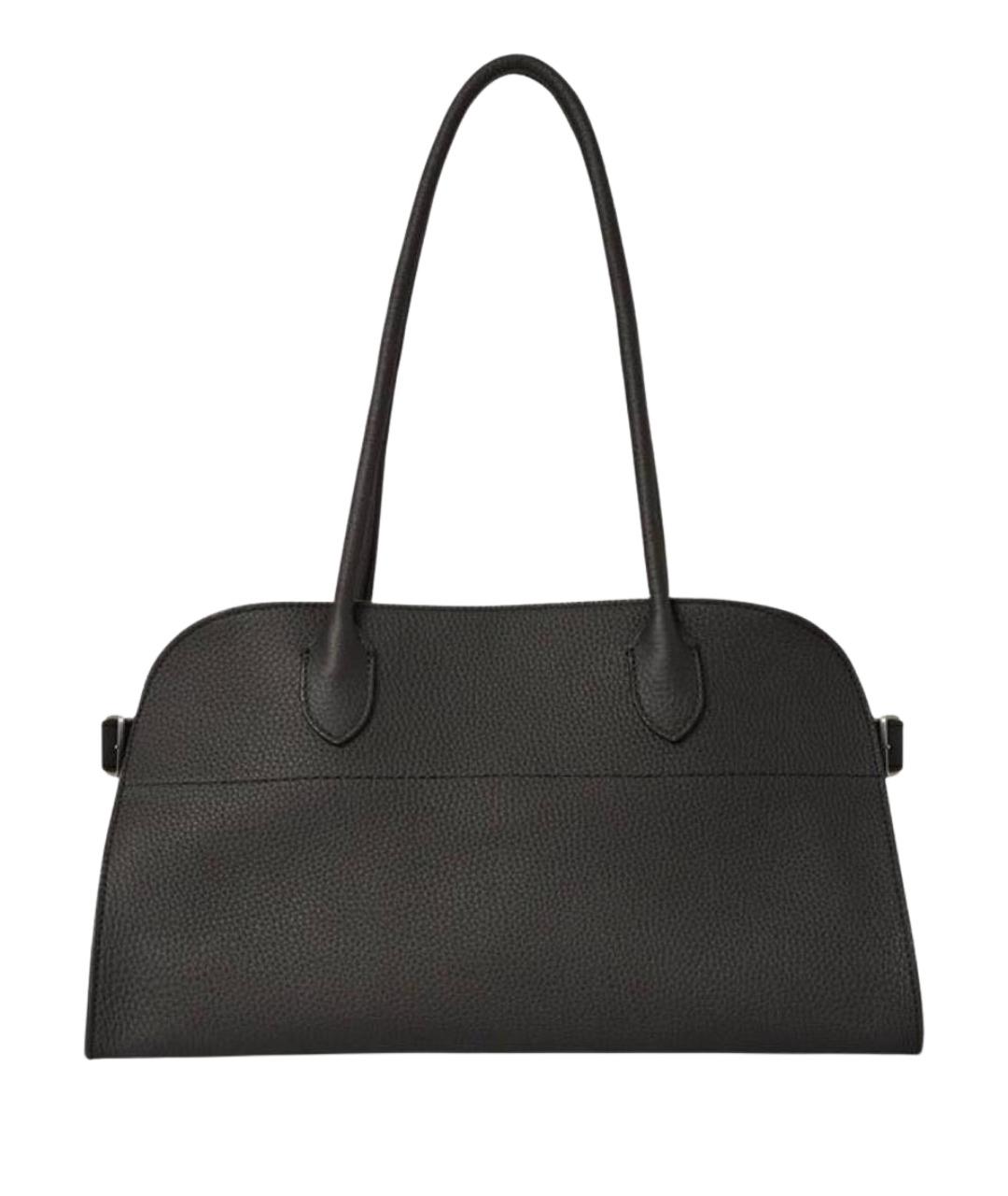 THE ROW Черная кожаная сумка тоут, фото 1