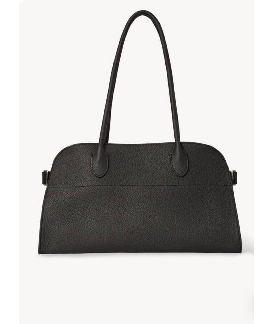 THE ROW Черная кожаная сумка тоут, фото 3