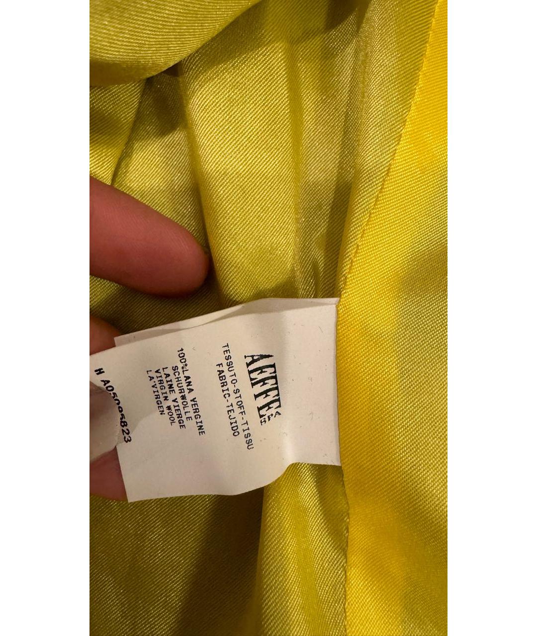 MOSCHINO Черный синтетический жакет/пиджак, фото 5