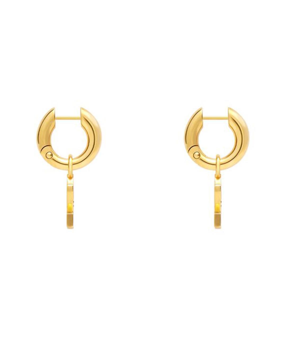 BALENCIAGA Золотые серьги, фото 2