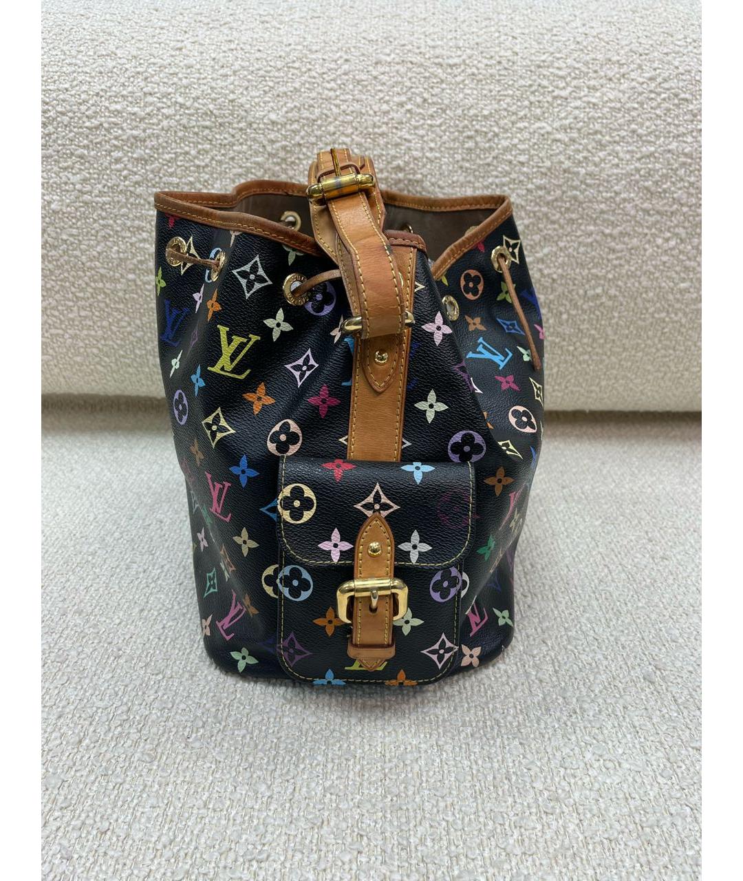 LOUIS VUITTON Черная сумка через плечо, фото 7