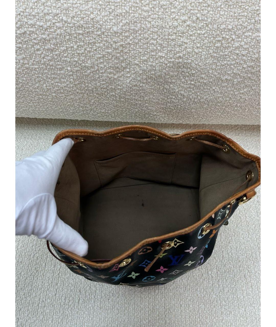 LOUIS VUITTON Черная сумка через плечо, фото 4