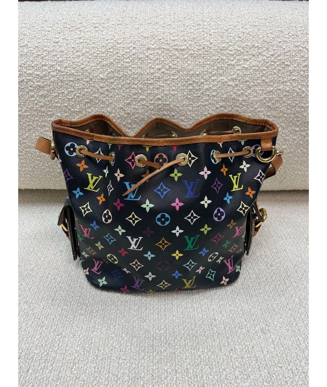 LOUIS VUITTON Черная сумка через плечо, фото 9