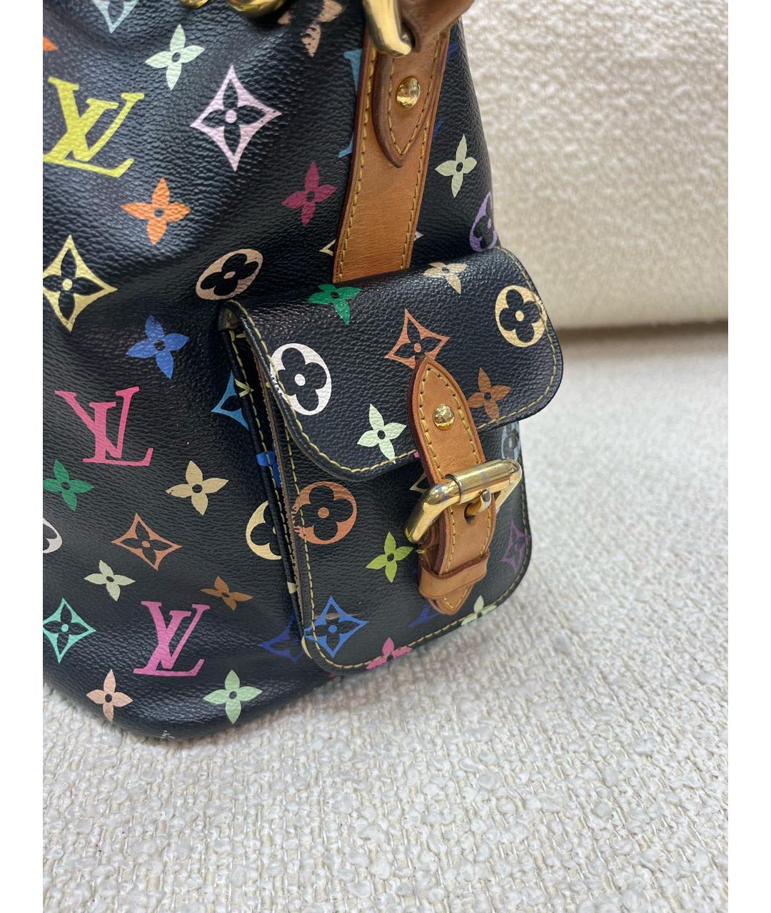 LOUIS VUITTON Черная сумка через плечо, фото 5