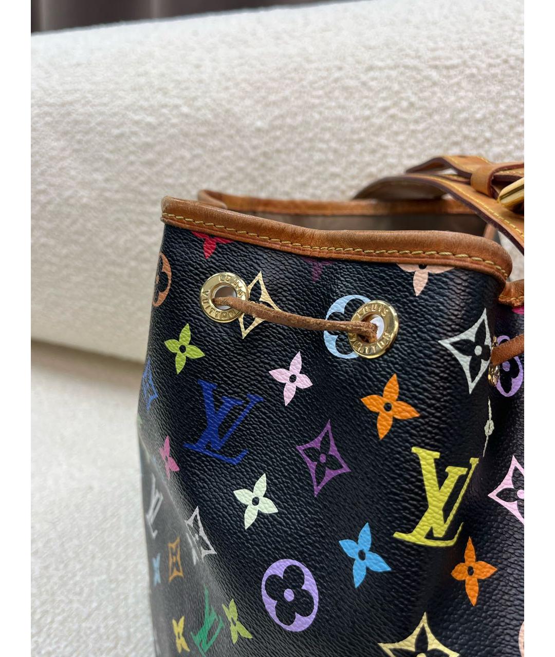 LOUIS VUITTON Черная сумка через плечо, фото 6