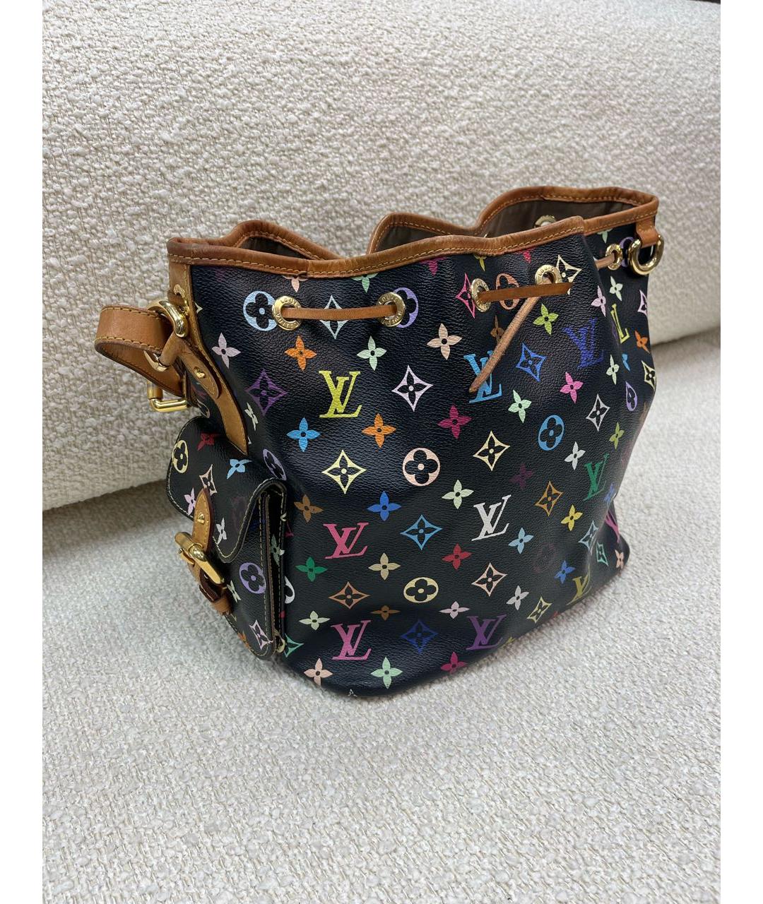 LOUIS VUITTON Черная сумка через плечо, фото 8