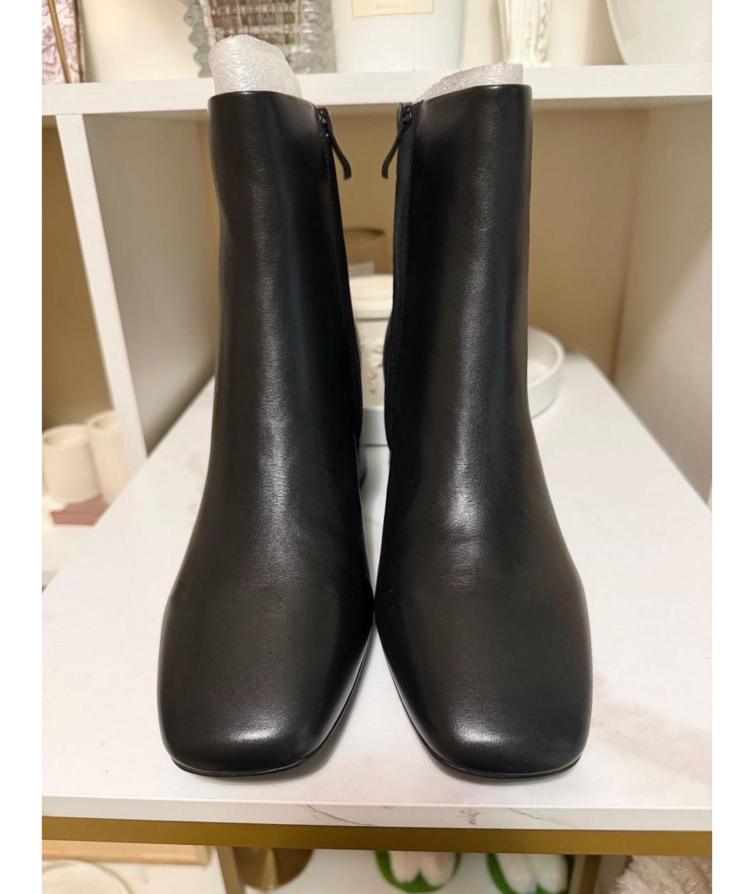 DKNY Черные кожаные ботильоны, фото 3