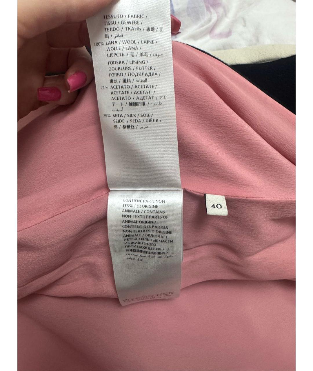 GUCCI Черное шерстяное пальто, фото 4