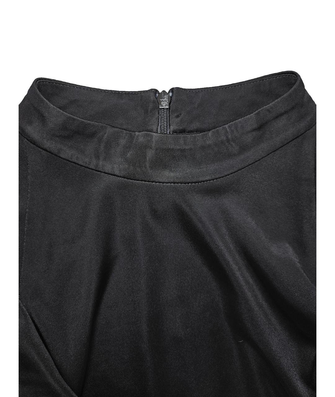 TOM FORD Черное вискозное вечернее платье, фото 4