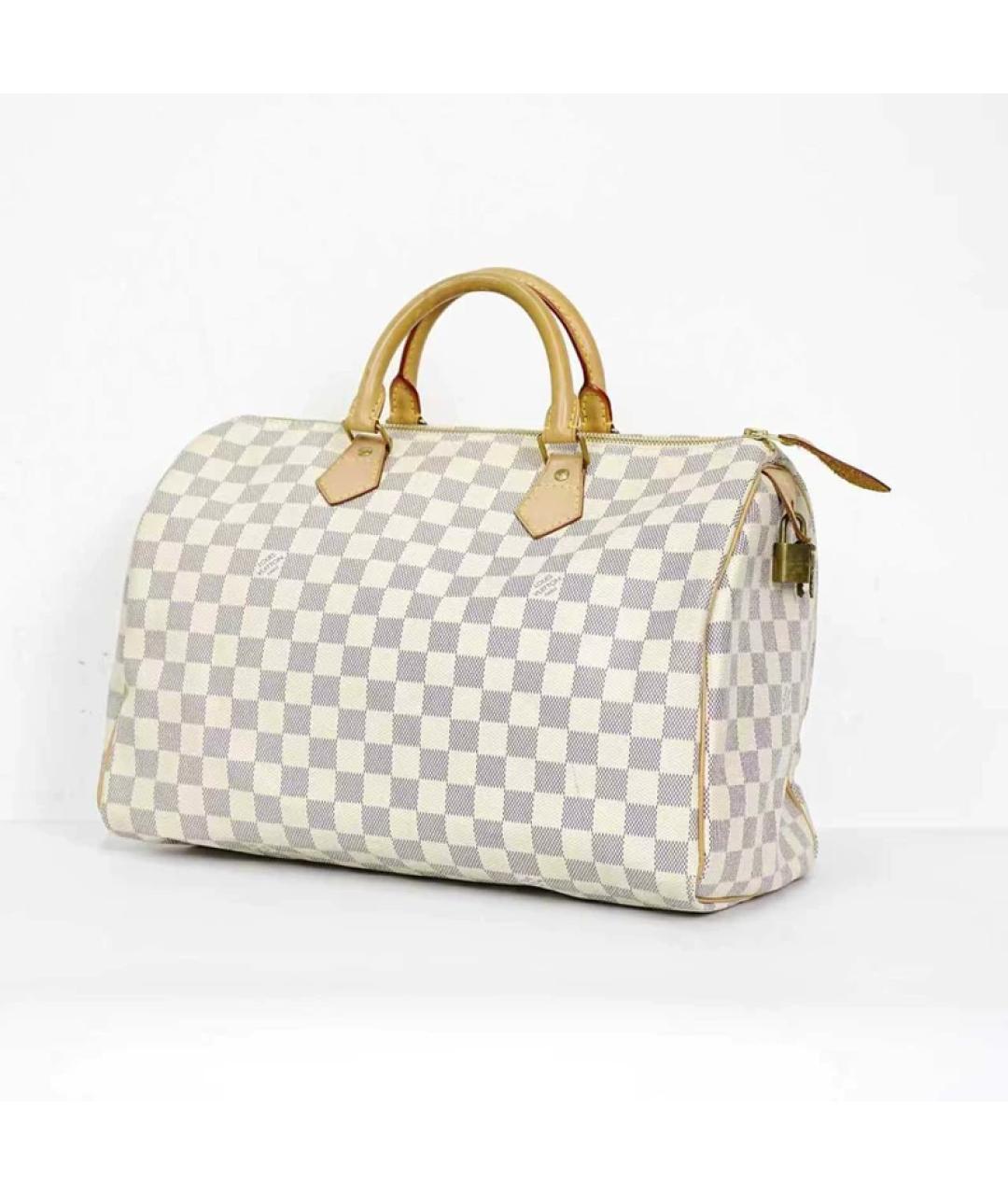 LOUIS VUITTON Бежевая сумка с короткими ручками, фото 3