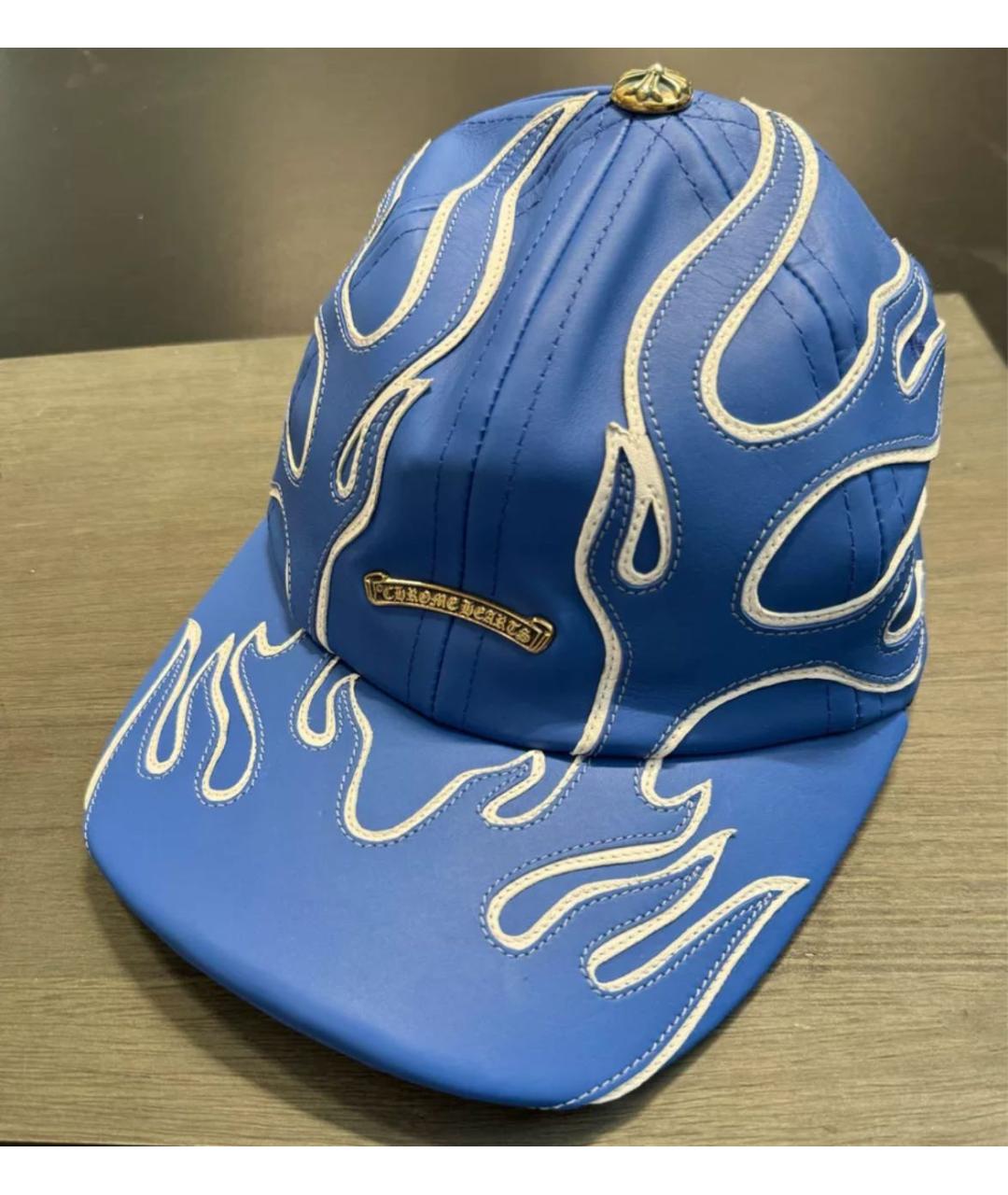 CHROME HEARTS Синяя кепка/бейсболка, фото 3