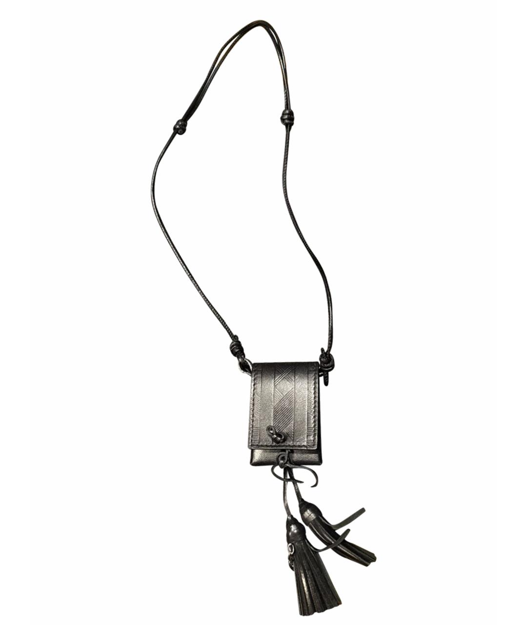 SAINT LAURENT Черная сумка через плечо, фото 1