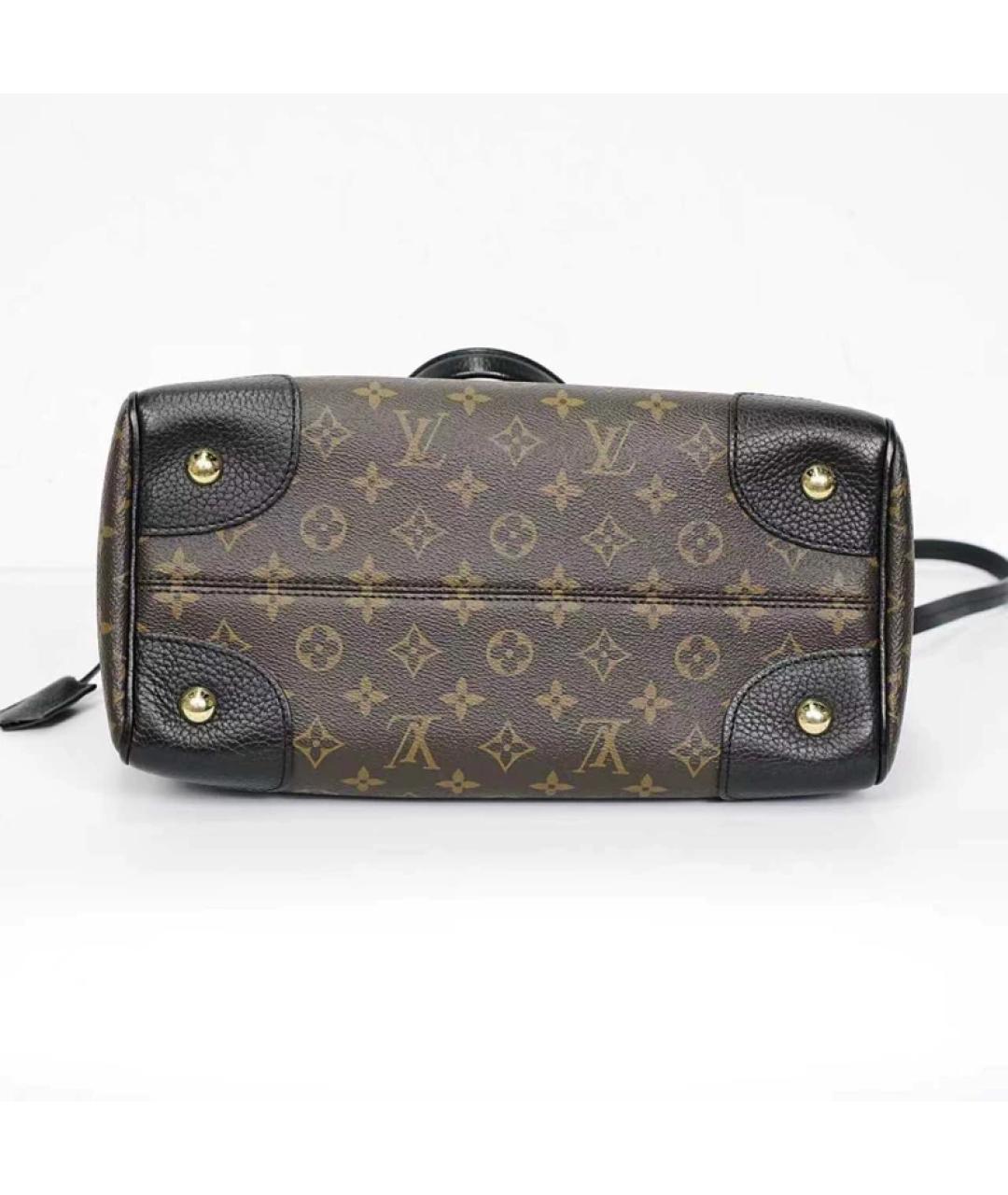 LOUIS VUITTON Коричневая сумка с короткими ручками, фото 6