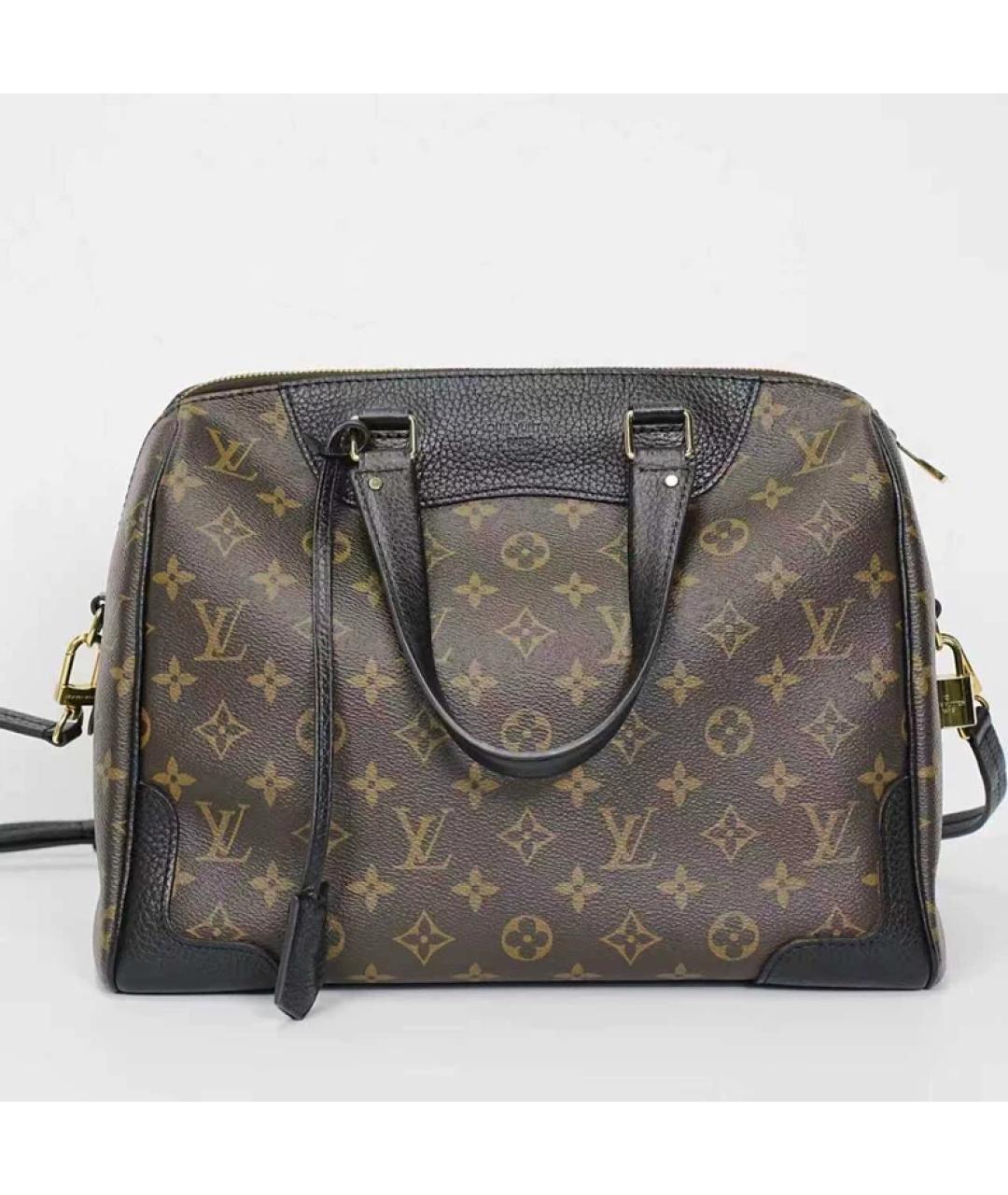 LOUIS VUITTON Коричневая сумка с короткими ручками, фото 10