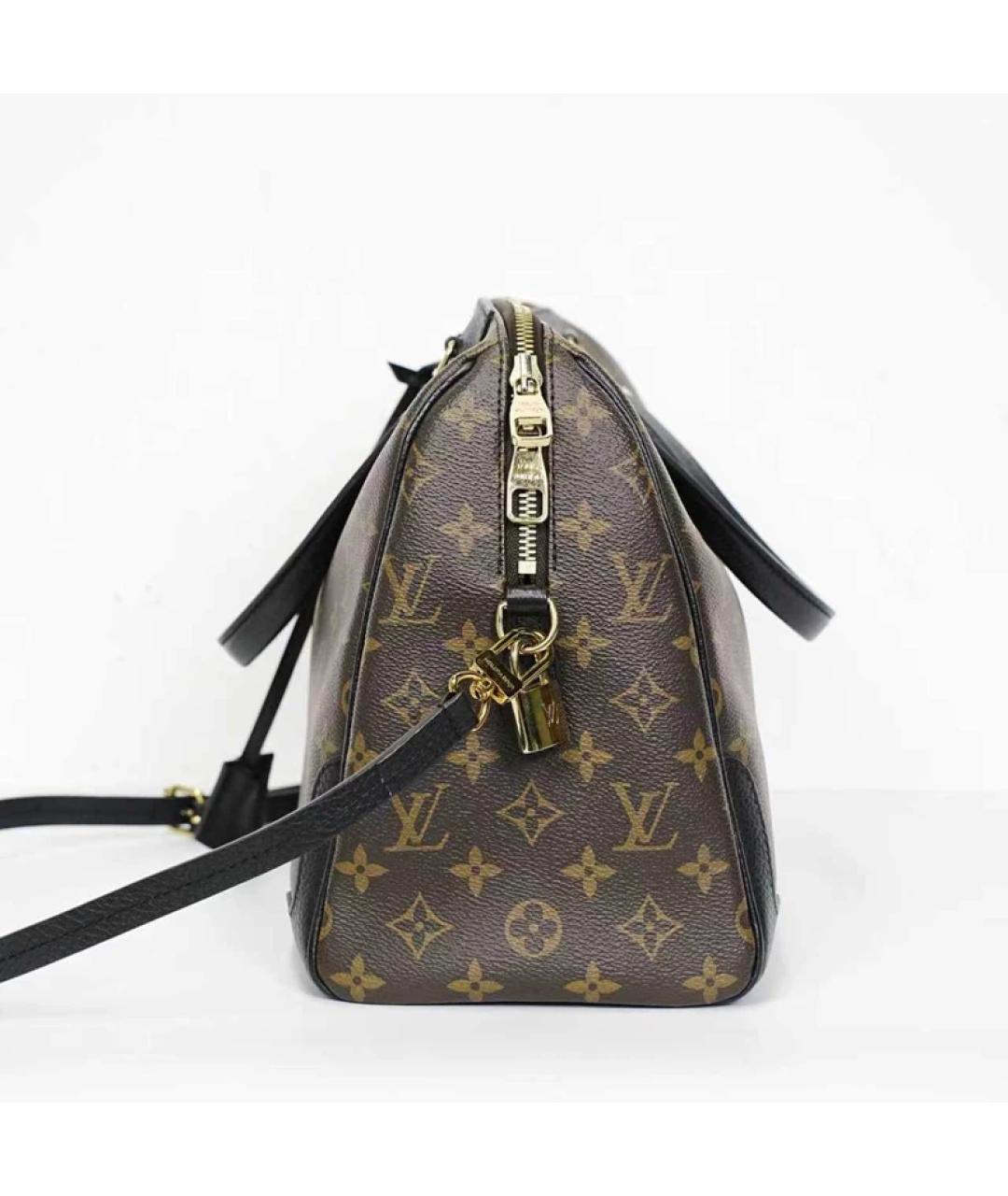 LOUIS VUITTON Коричневая сумка с короткими ручками, фото 5