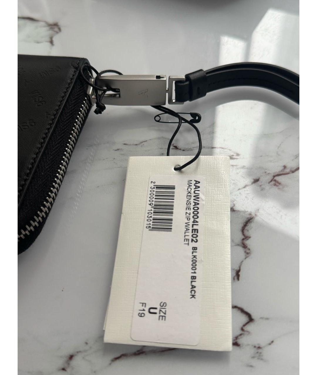 1017 ALYX 9SM Черный кожаный кошелек, фото 5