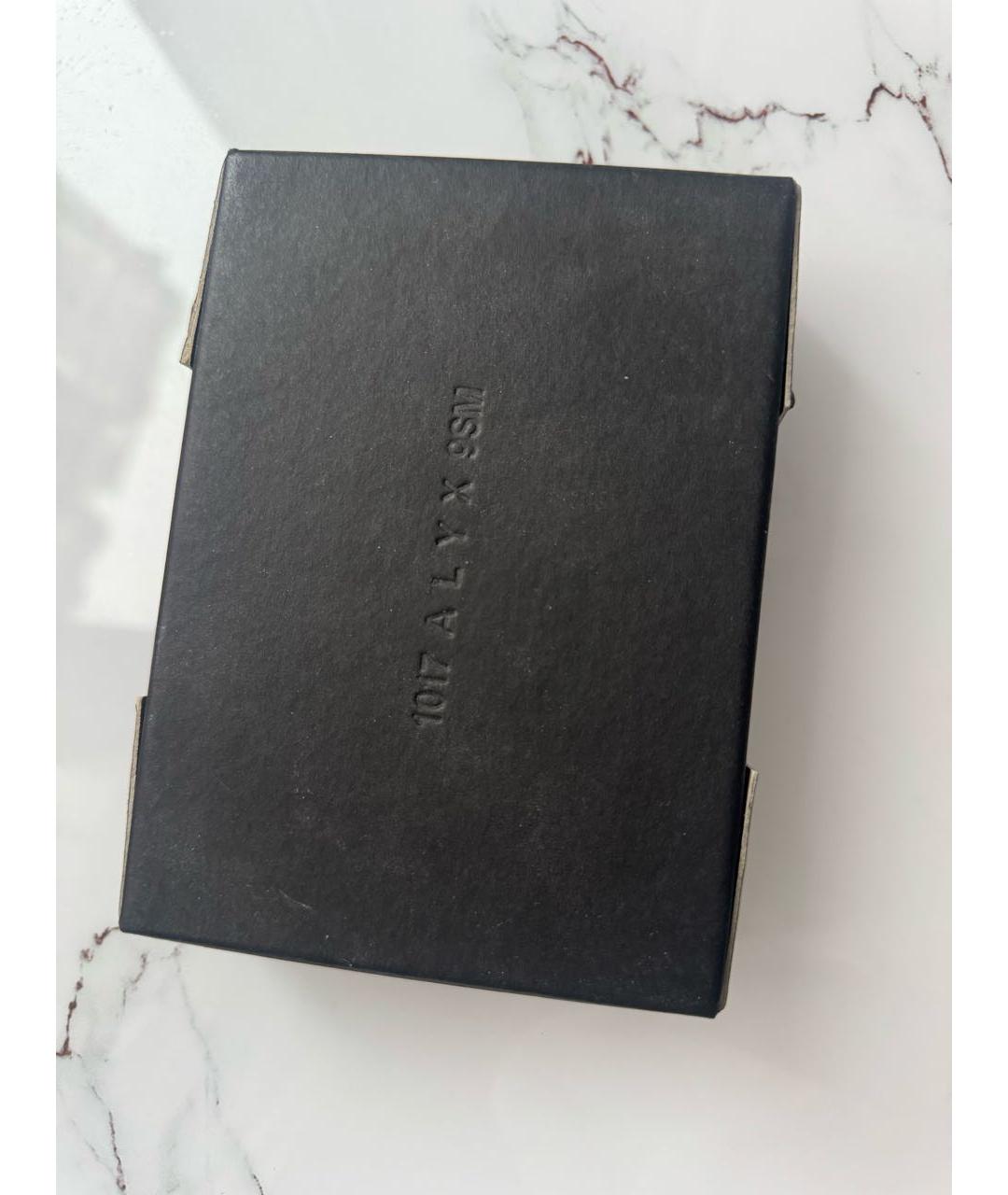 1017 ALYX 9SM Черный кожаный кошелек, фото 6