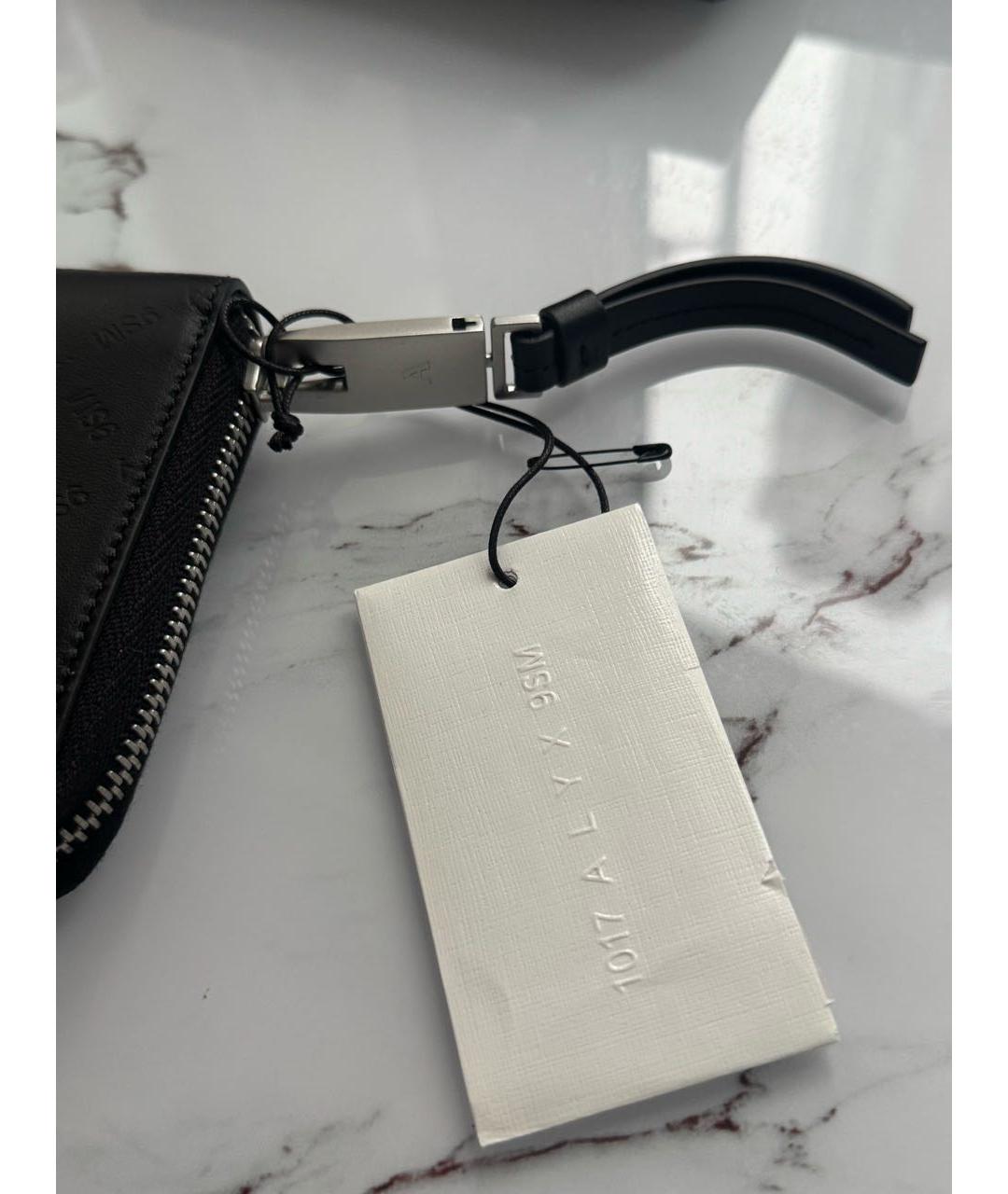 1017 ALYX 9SM Черный кожаный кошелек, фото 7