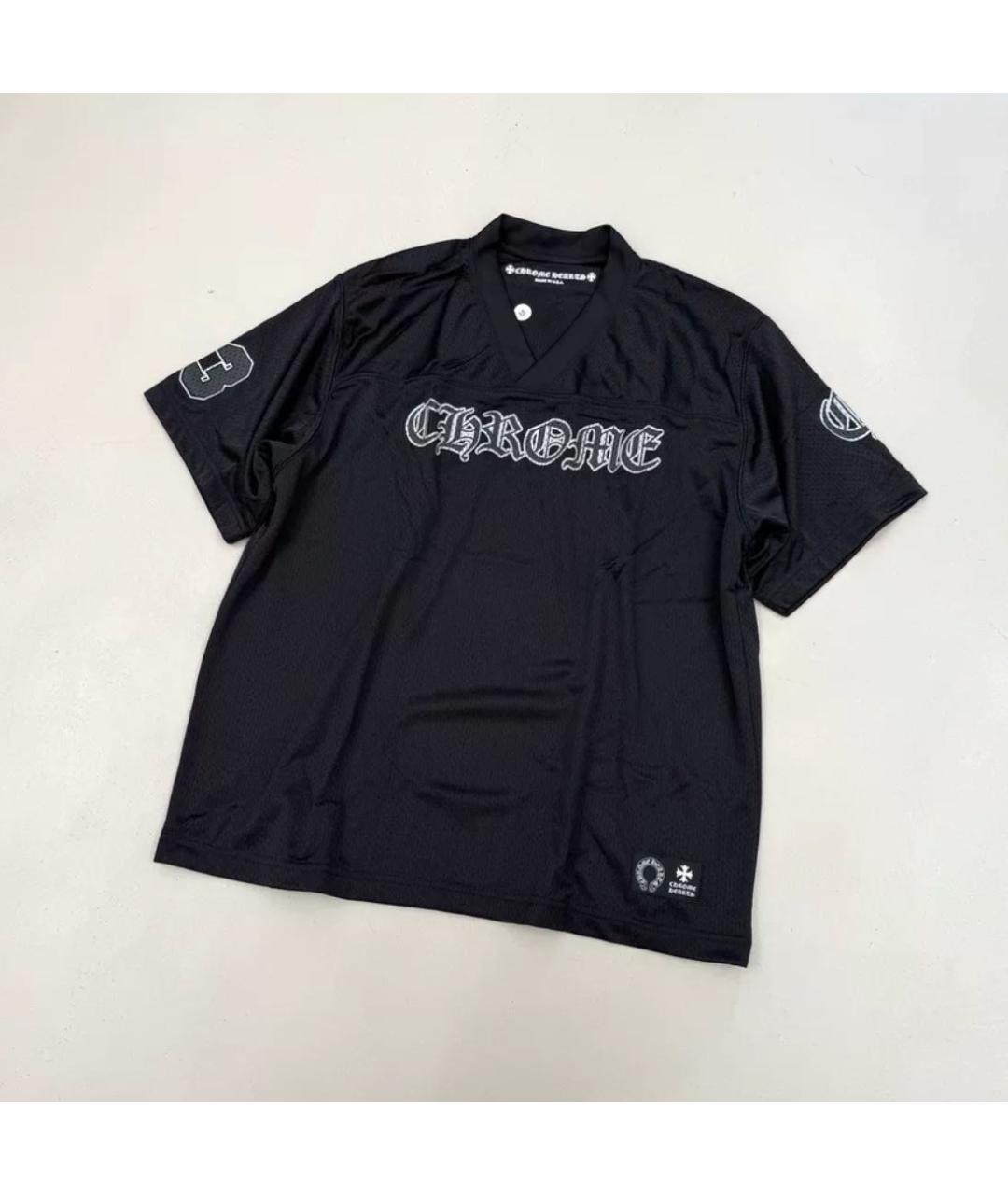 CHROME HEARTS Черная футболка, фото 3