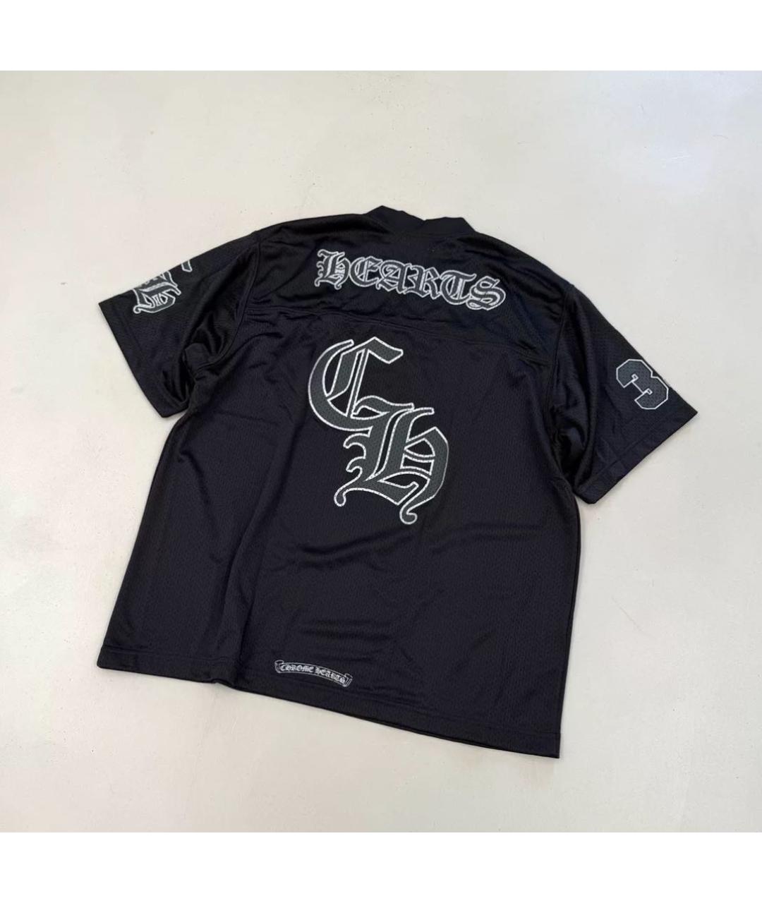 CHROME HEARTS Черная футболка, фото 2