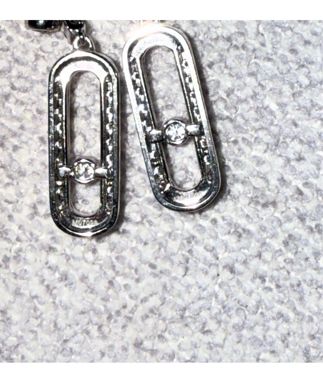 MESSIKA Белые серьги из белого золота, фото 4