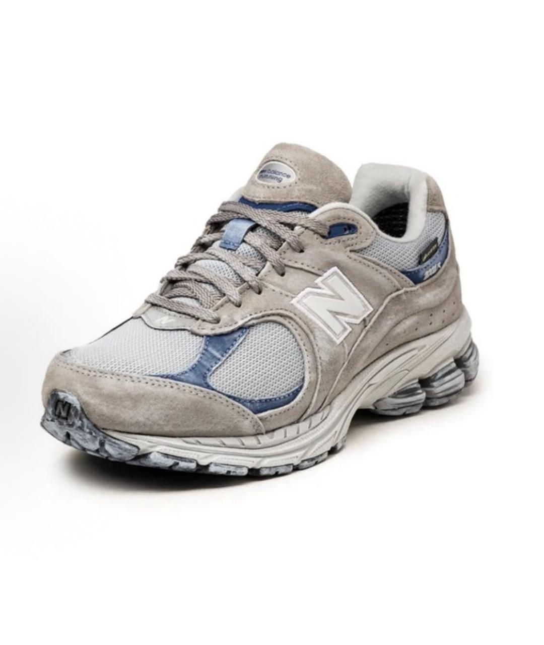 NEW BALANCE Бежевые текстильные низкие кроссовки / кеды, фото 2