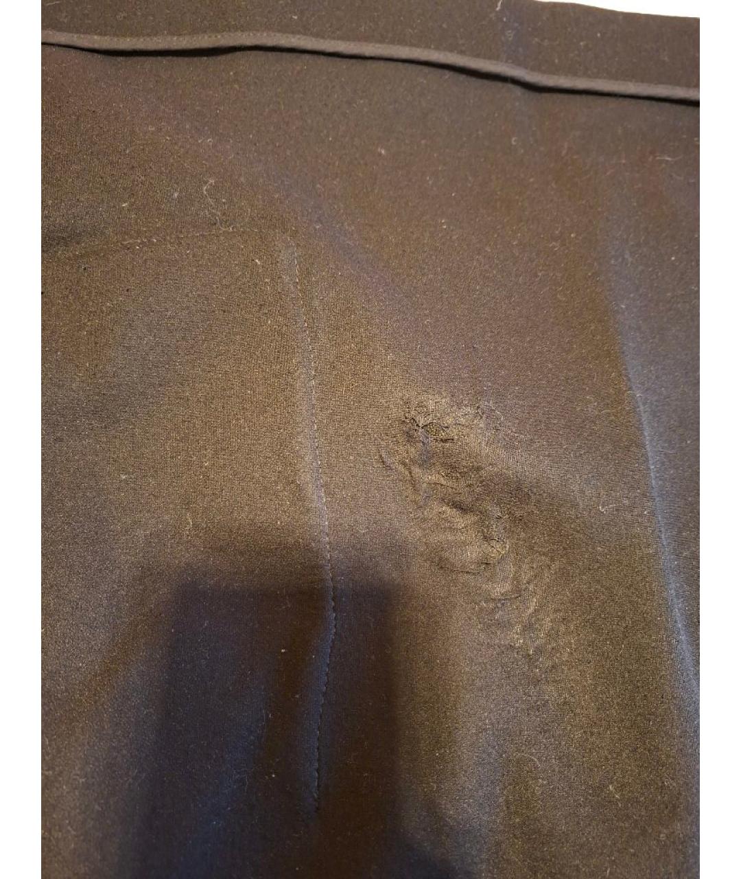 COS Черная шерстяная юбка мини, фото 9