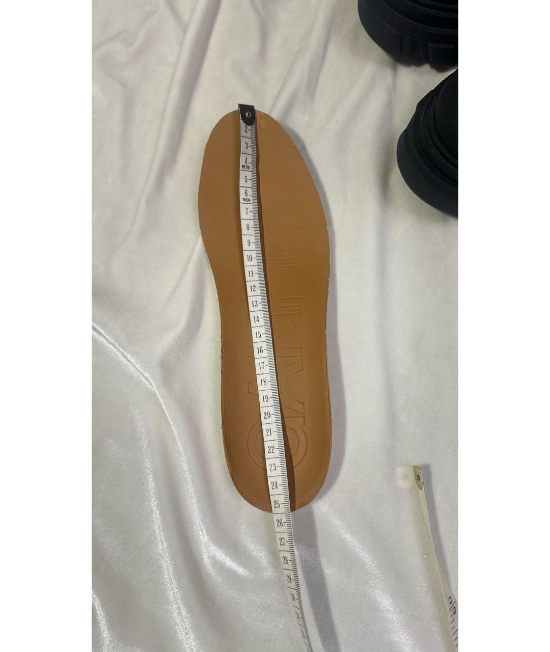 GANNI Черные ботинки из лакированной кожи, фото 6