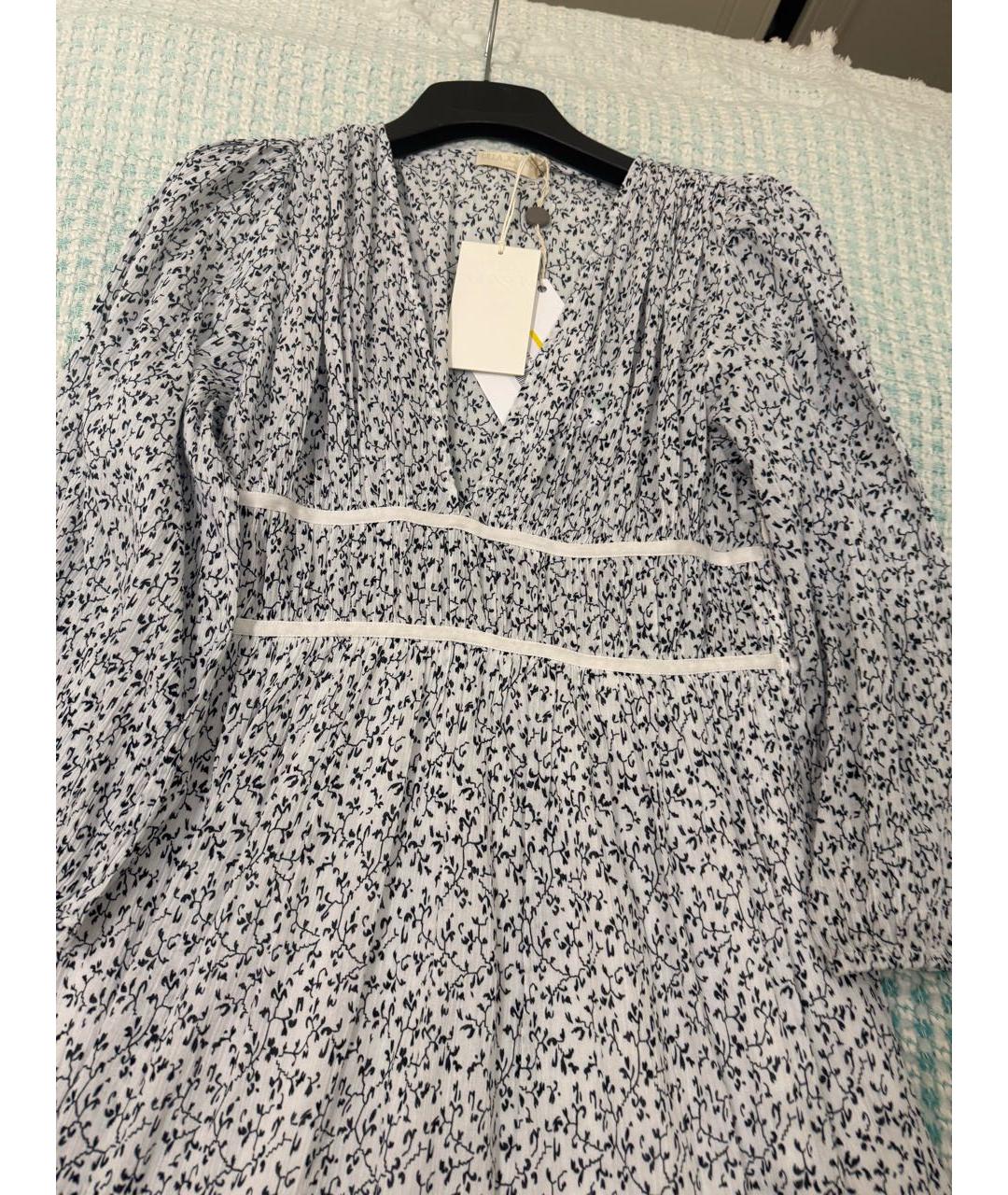 ULLA JOHNSON Мульти хлопковое повседневное платье, фото 3