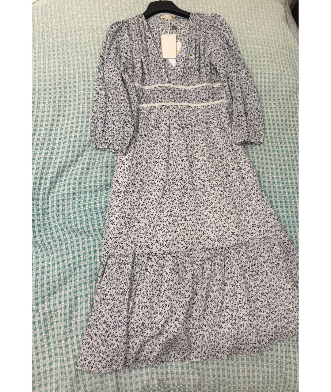 ULLA JOHNSON Мульти хлопковое повседневное платье, фото 2