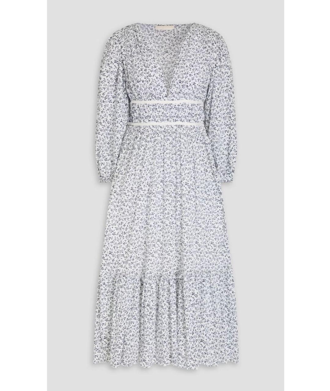 ULLA JOHNSON Мульти хлопковое повседневное платье, фото 9