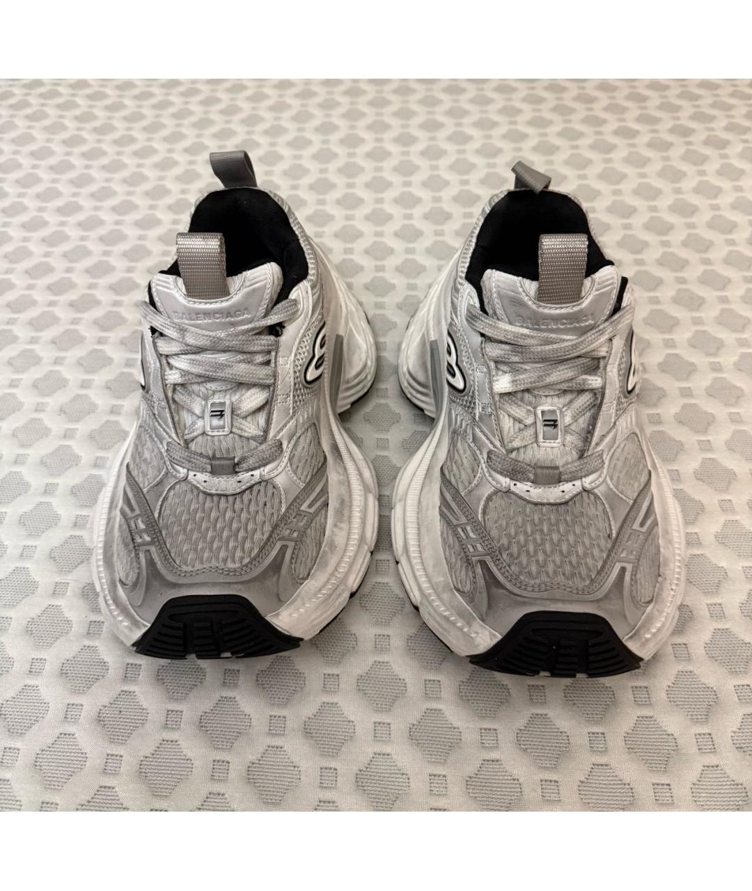 BALENCIAGA Серые текстильные кроссовки, фото 2