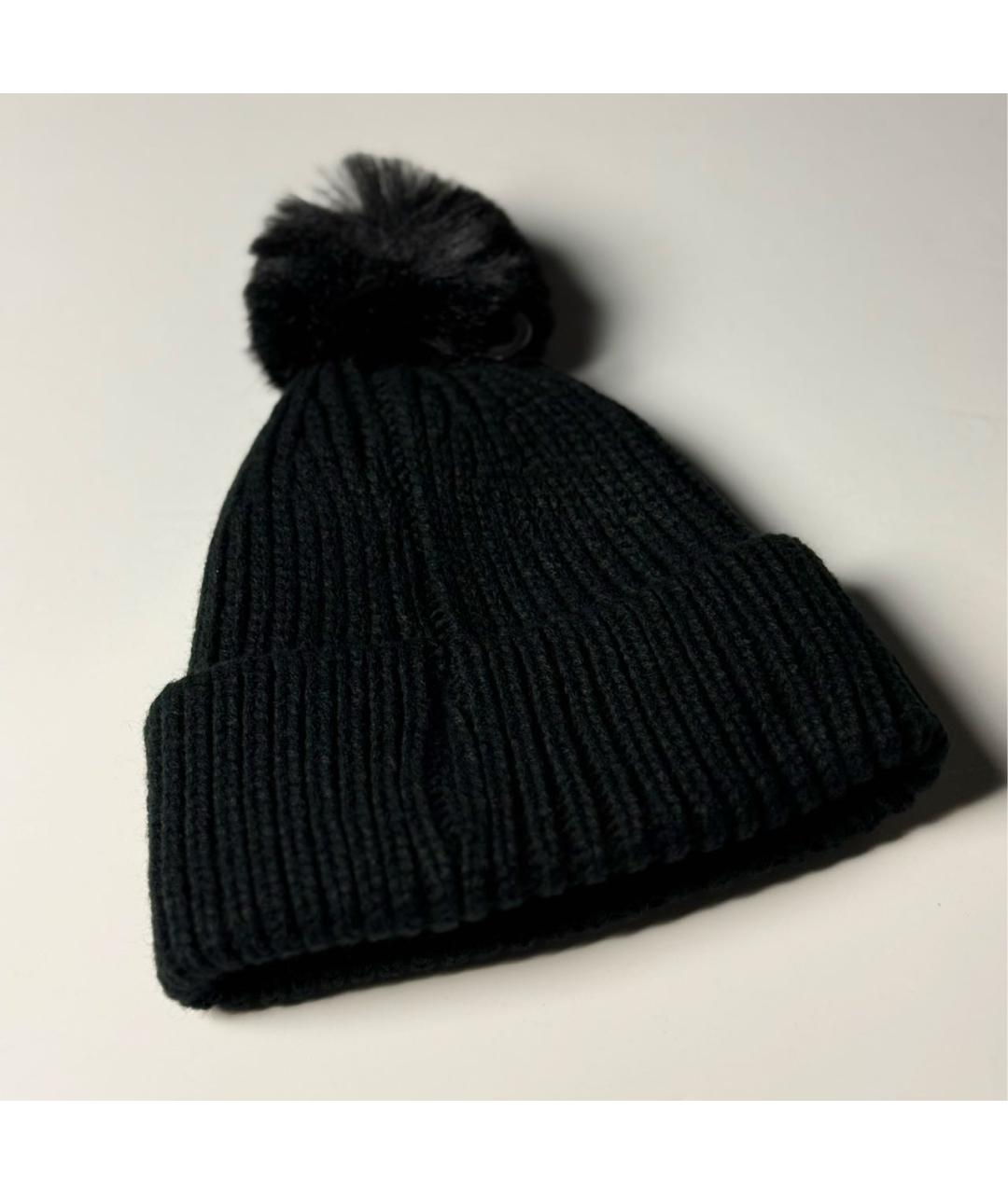 KARL LAGERFELD Черная шерстяная шапка, фото 5