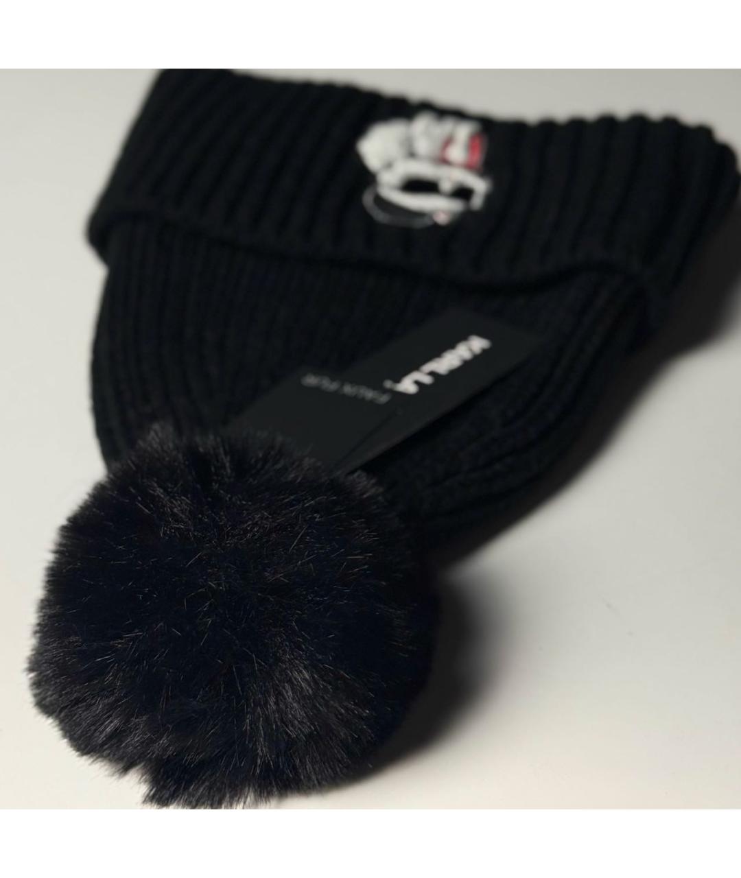 KARL LAGERFELD Черная шерстяная шапка, фото 4